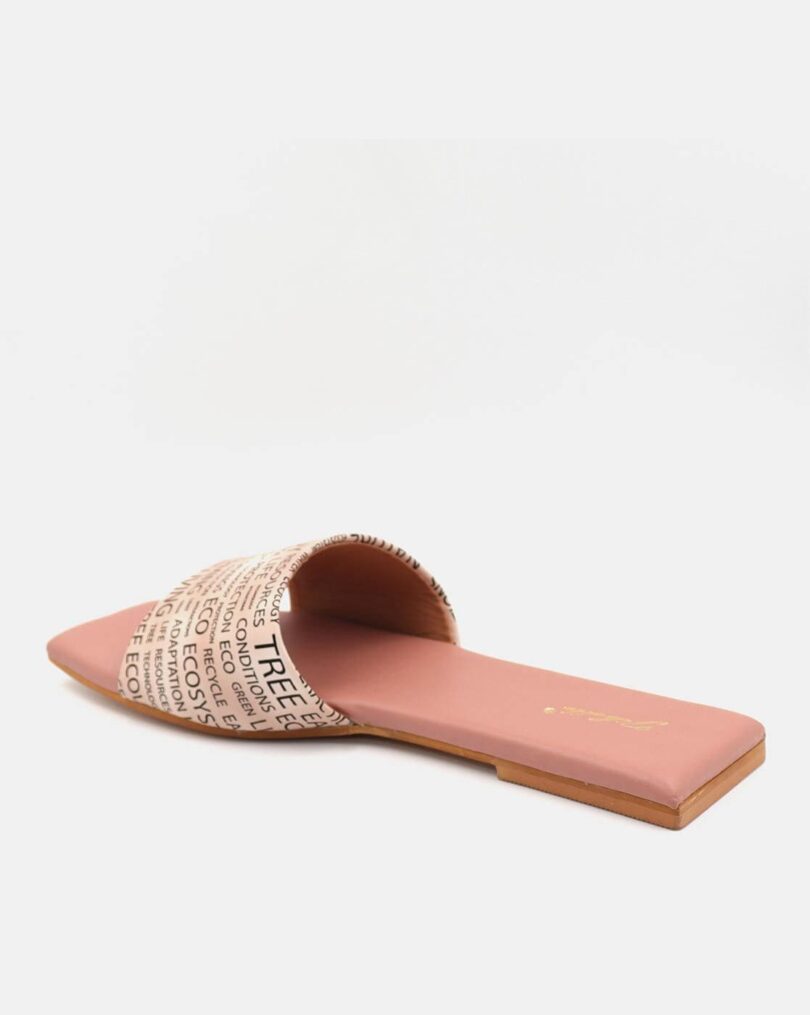 Typographic Print Slip-On Slides - Image 4