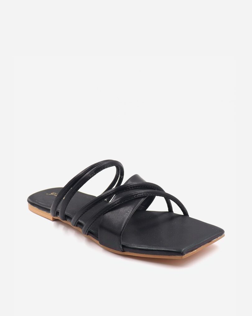 Solid Regular Fit Flat Sandals