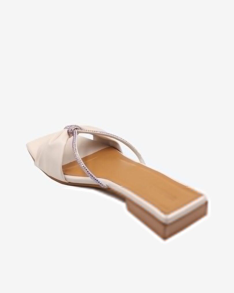 Embellished Flat Slip-On Sandals - Image 4