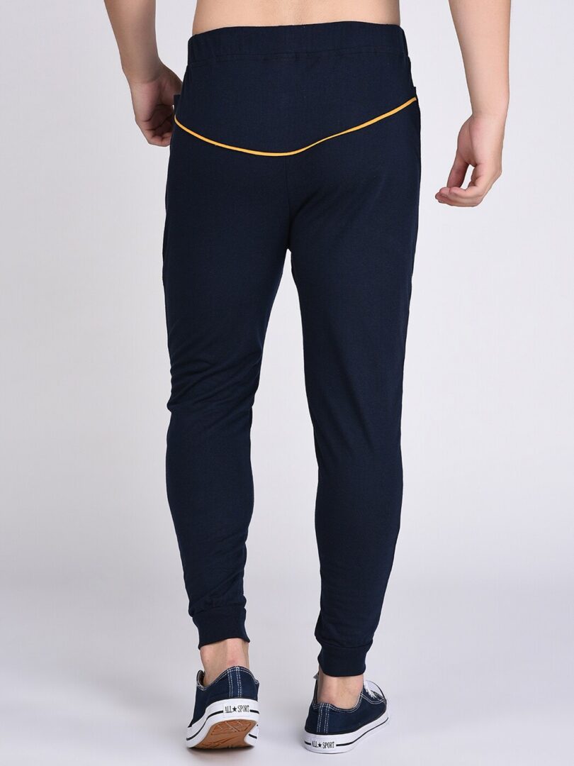 Solid Straight Fit Jogger Pants - Image 2